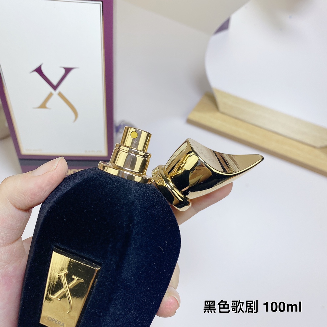 【Xerjoff】Opera Black EDP丨Oriental Leather & Woods丨Natural Ambergris丨100ml Haute Parfumerie - Image 4