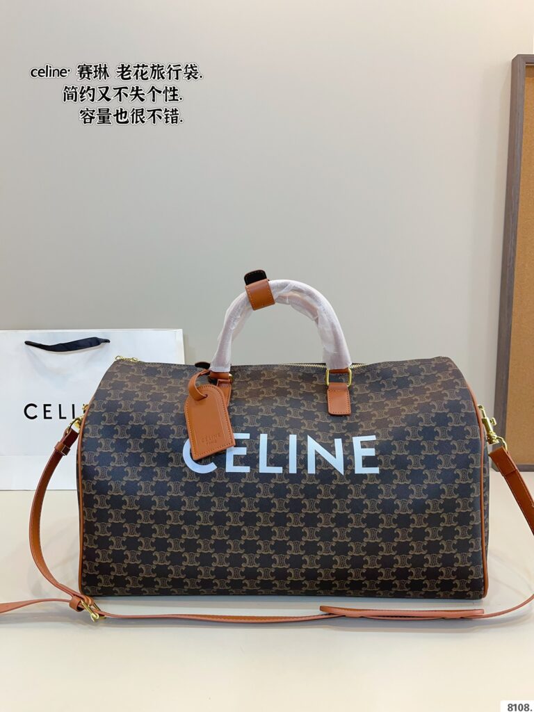 Celine Monogram Travel Bag (50×23×28cm) - Classic Oversized Tote