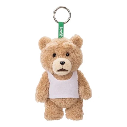 Pop Mart Ted2 Teddy Bear Action Plush Pendant 'Vest Bear'
