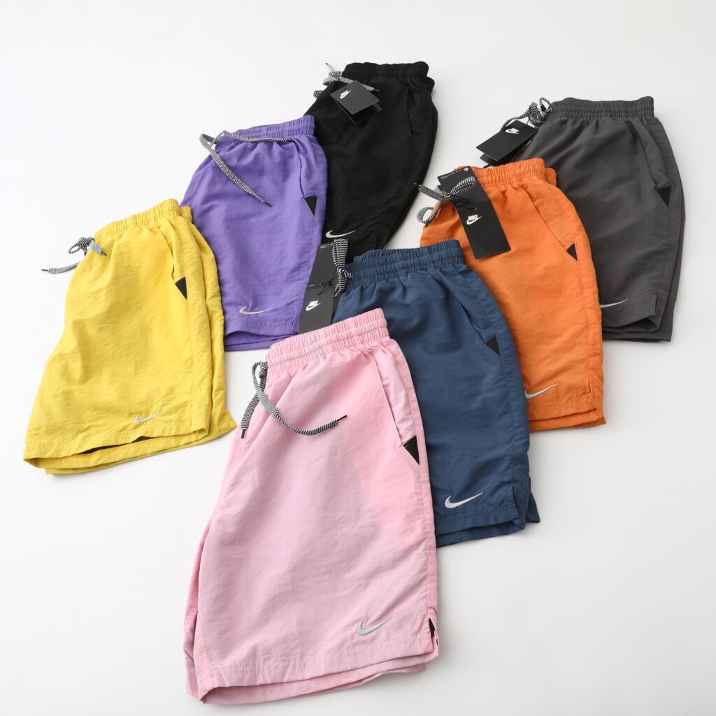 Nike-Inspired Quick-Dry Beach Shorts - 7 Vibrant Colors (M-XXL)