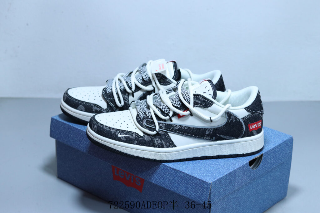 Air Jordan 1 Low "Reverse Swoosh & Strap" Special Edition - 1:1 Selected Replica | US 4.5-11/EU 36-45