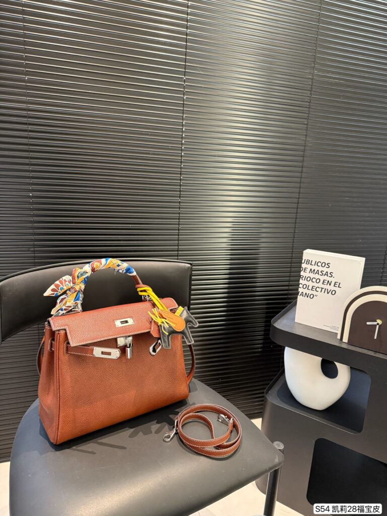 Hermès Kelly "Fubao" Bag - 28×22cm (Wide Strap, Handheld/Shoulder Carry)