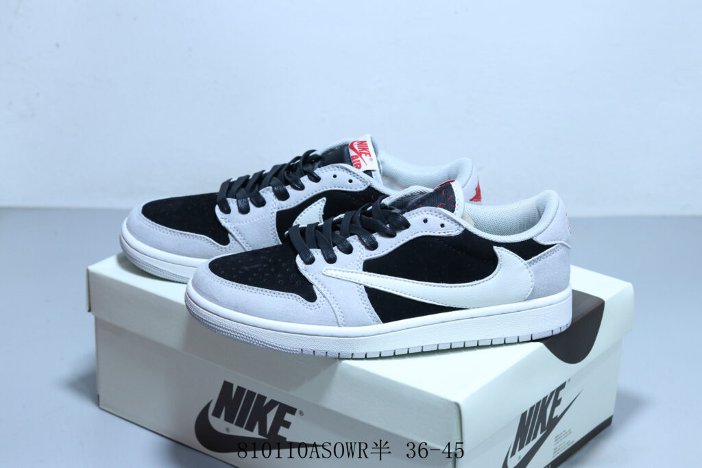 Air Jordan 1 Low "Reverse Swoosh" 2023 Retro - 1:1 Selected Replica | US 4.5-11/EU 36-45
