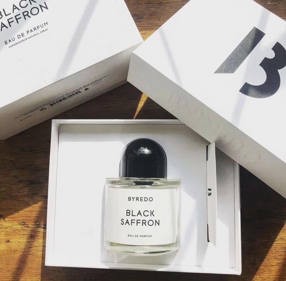 BYREDO Black Saffron - Where Golden Spice Meets Midnight Leather