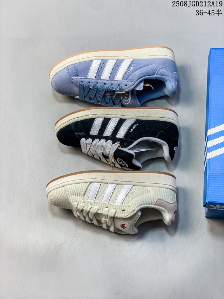 Adidas Campus 00s Vintage Color Blocking Suede Retro Platform Sneakers | Unisex Lifestyle Shoes