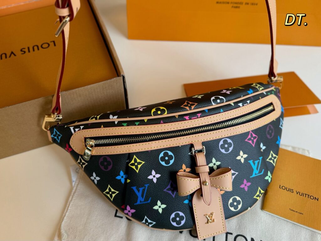 LV Monogram High Rise Chest Bag 28x17cm