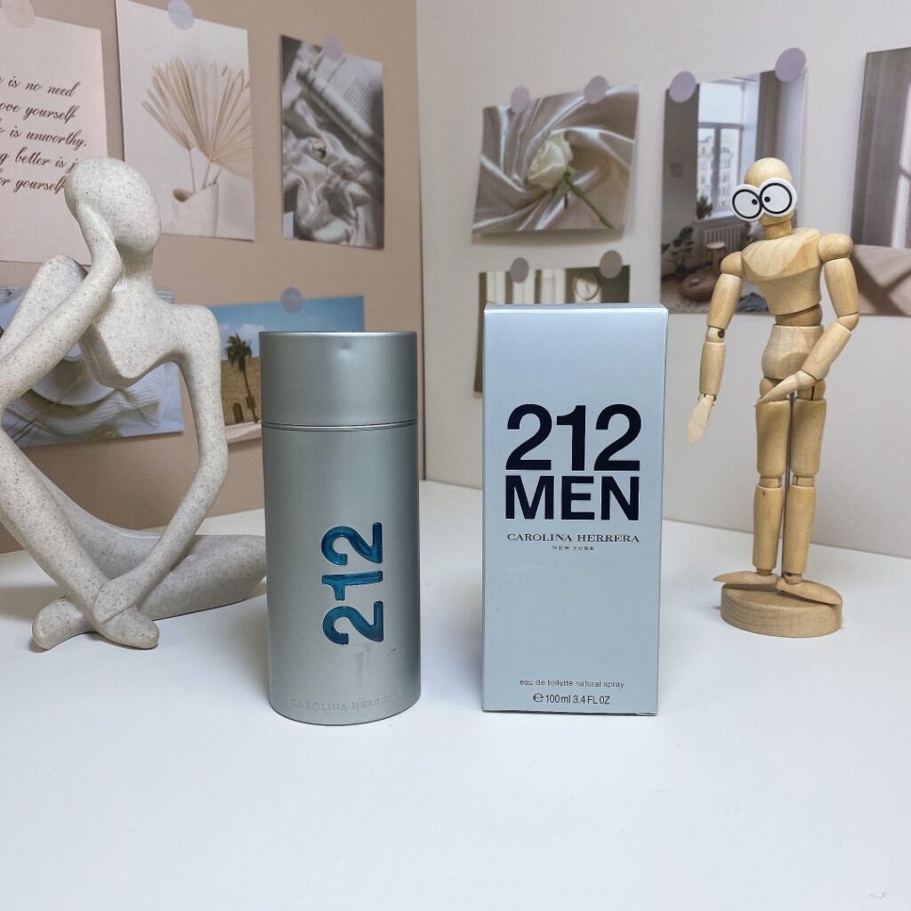 【Carolina Herrera】212 Men Eau de Cologne丨100ml Fresh Woody丨Iconic Scent