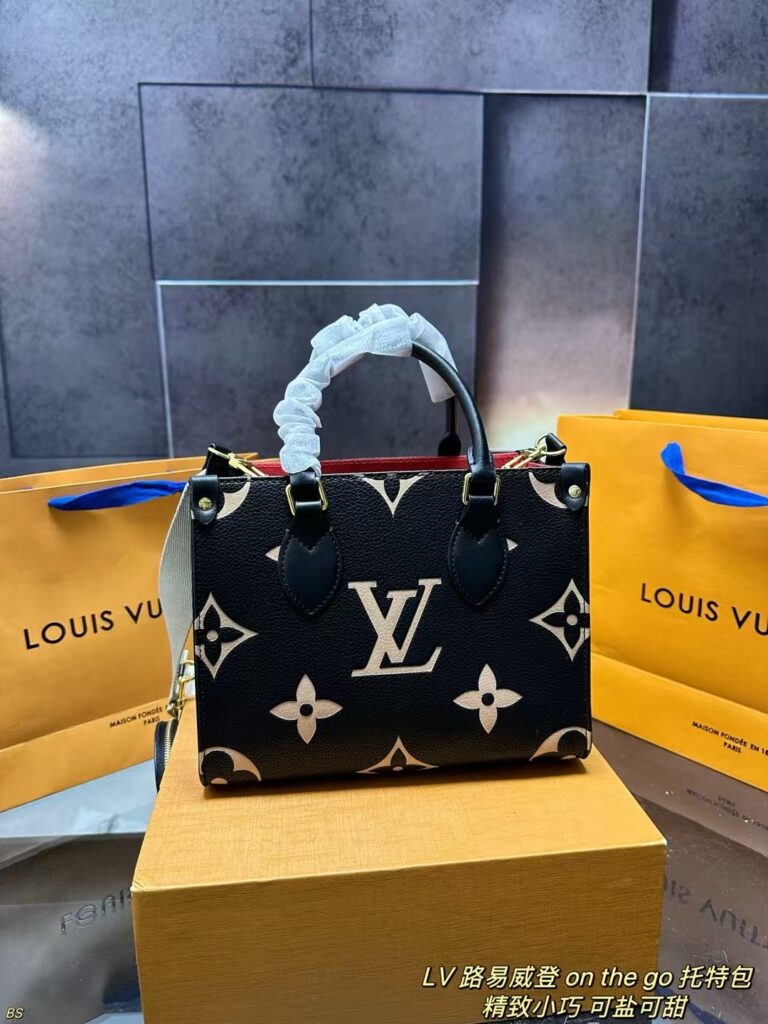 Louis Vuitton LV On The Go Tote Bag Handbag Shoulder Bag 25x20CM Monogram Canvas