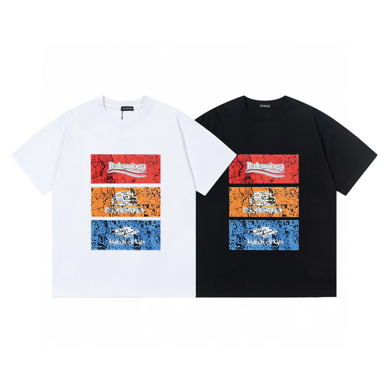 Balenciaga Classic Logo T-Shirt 2025 | 280GSM Combed Cotton | Full Packaging Tags | Unisex