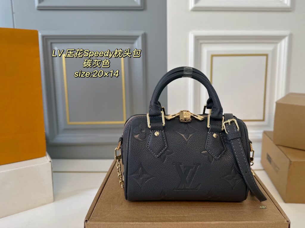 LV Speedy Embossed Pillow Bag｜20×14cm｜Folding Box