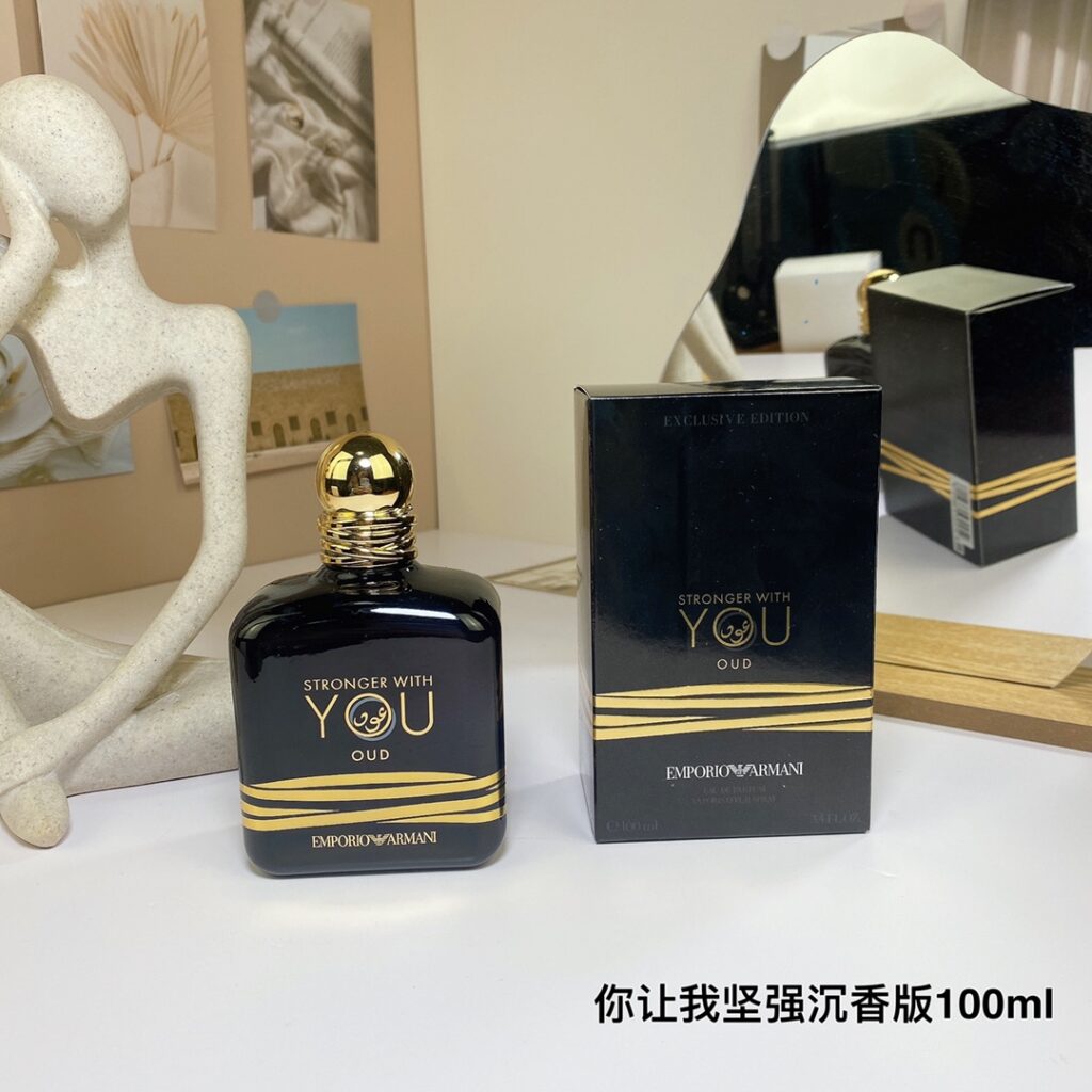 Giorgio Armani Stronger With You Oud 2022 Eau de Parfum - Luxe Woody Spicy Fragrance for Men