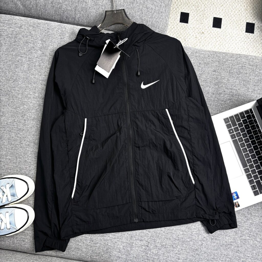 Nike Anti-Bacterial Sun Hoodie | 7A Antimicrobial + UV Protection | Cooling Fabric | Reflective Strips