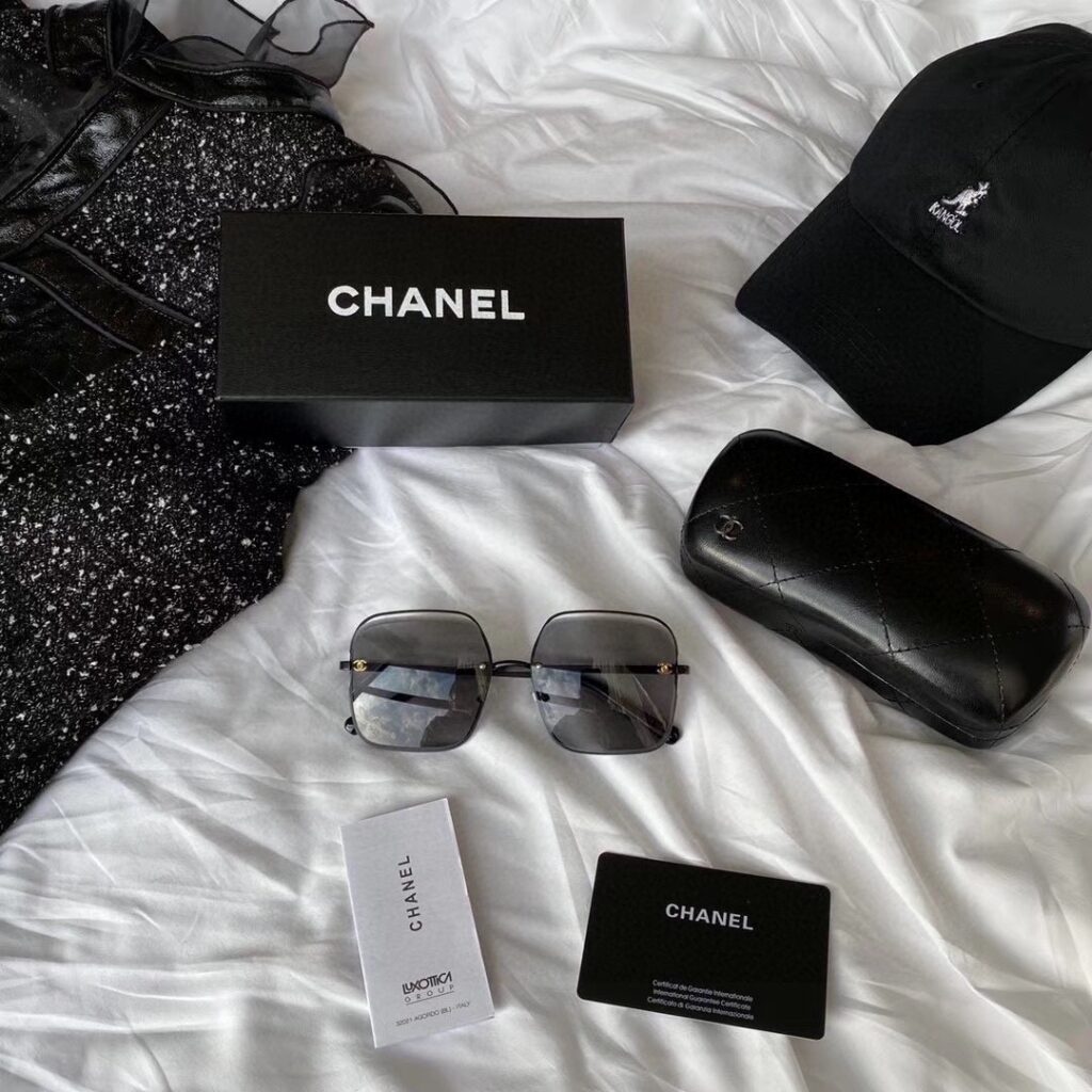 【Chanel CC Logo Sunglasses】2024 Mirror Edition丨Luxury Universal Design丨All Face Shapes丨Full Set Packaging