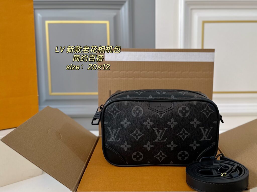 LV Monogram Camera Bag 20x12cm