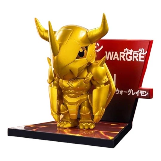 Pop Mart Digimon Fridge Magnet Sealed Case 'Kyuukyoku Shinka War Greymon'