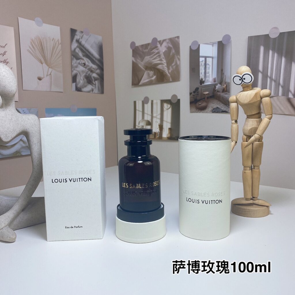 Louis Vuitton Les Sables Roses 100ml - Red Sand, Gui Soul Desert, Saab Rose | Floral Oriental Fragrance by Jacques Cavallier