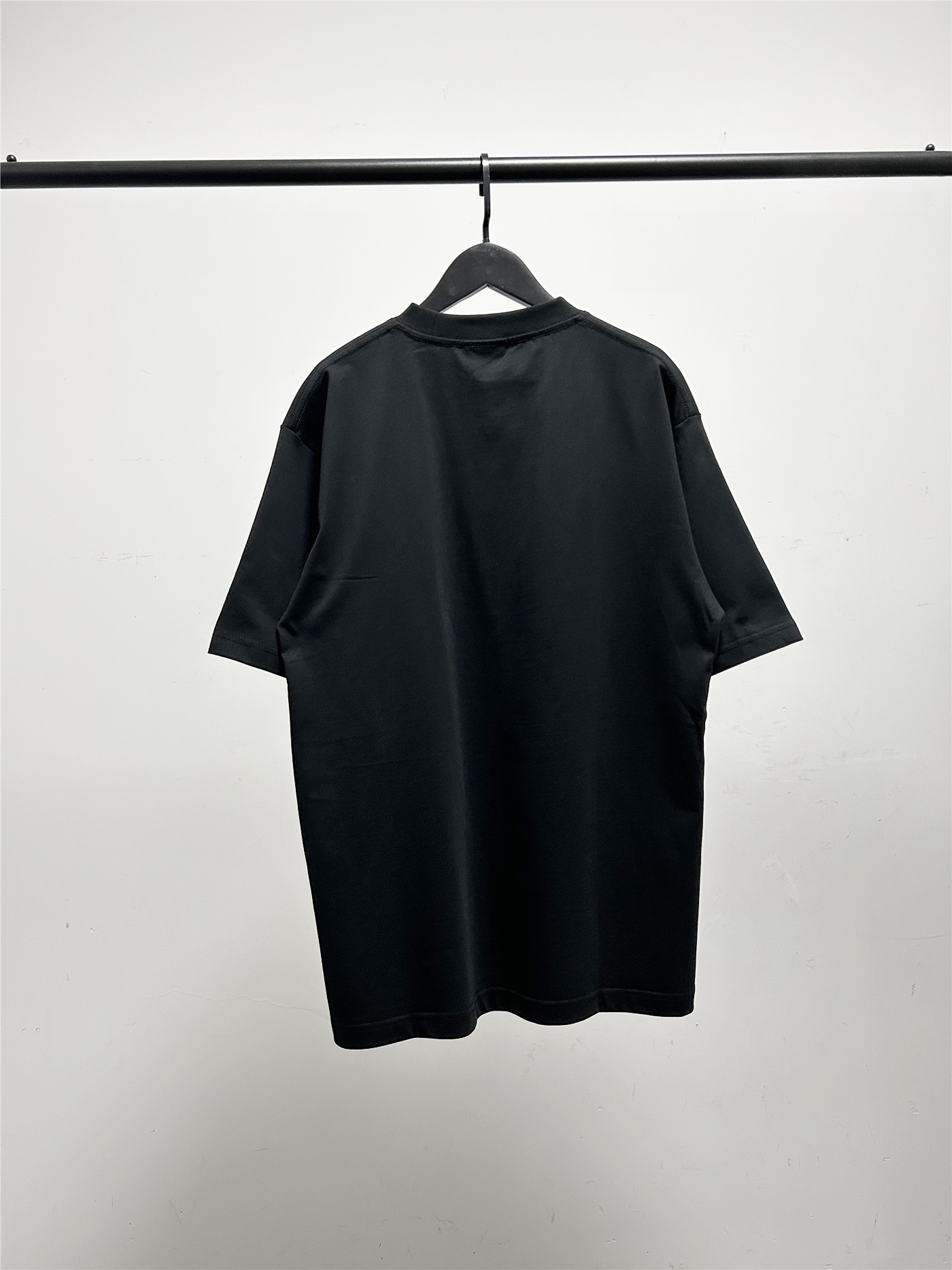 Balenciaga Distressed Lettering T-Shirt 2025 | 290GSM Luxury Cotton | Crack Print | Boutique 1:1 Replica - Image 3