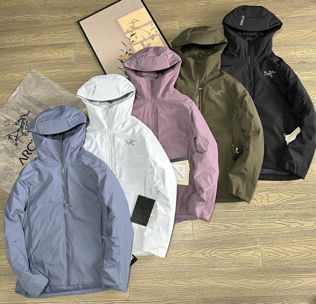 Arc'teryx Solano Down Jacket - Lightweight White Duck Down, GORE-TEX, Weather-Resistant Ski Jacket