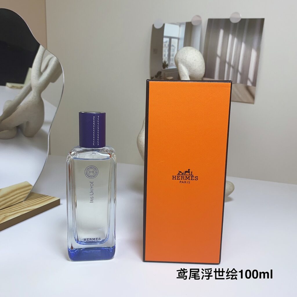 Hermès Iris Ukiyoé Eau de Toilette - Ethereal Iris Inspired by Japanese Woodblock Art