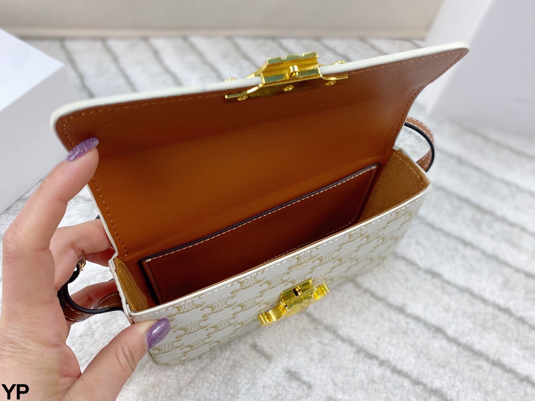 Celine Arc de Triomphe Underarm Bag (21×12cm) with Folding Box - Image 9