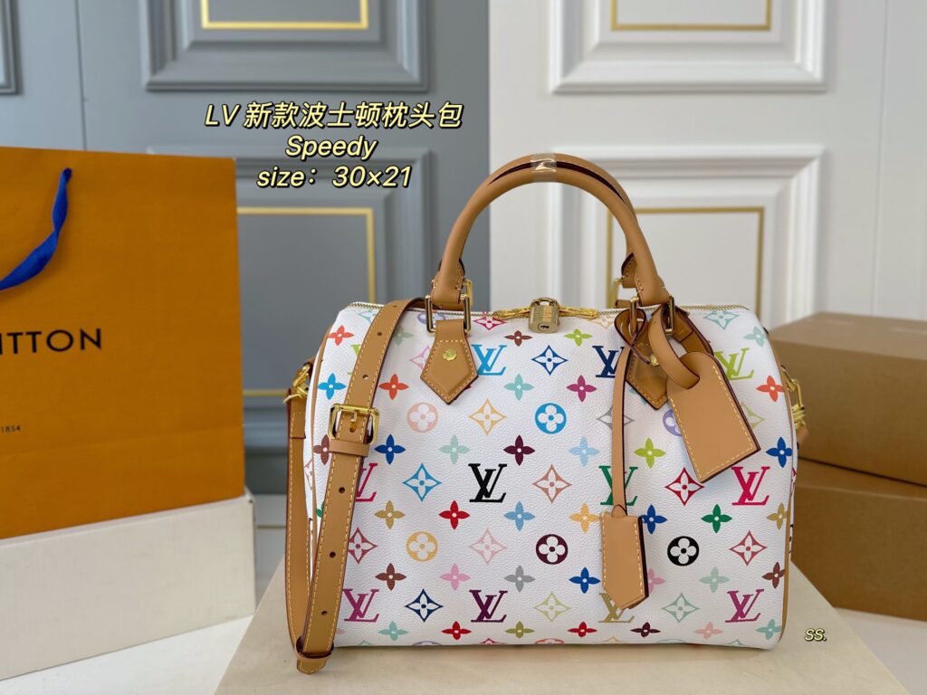 LV Speedy Boston Pillow Bag 30x21cm