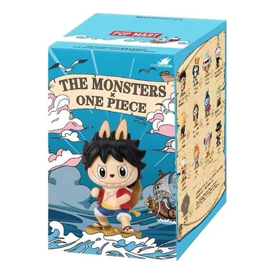 Pop Mart One Piece The Monsters Labubu Sealed Case (1 Blind Box)