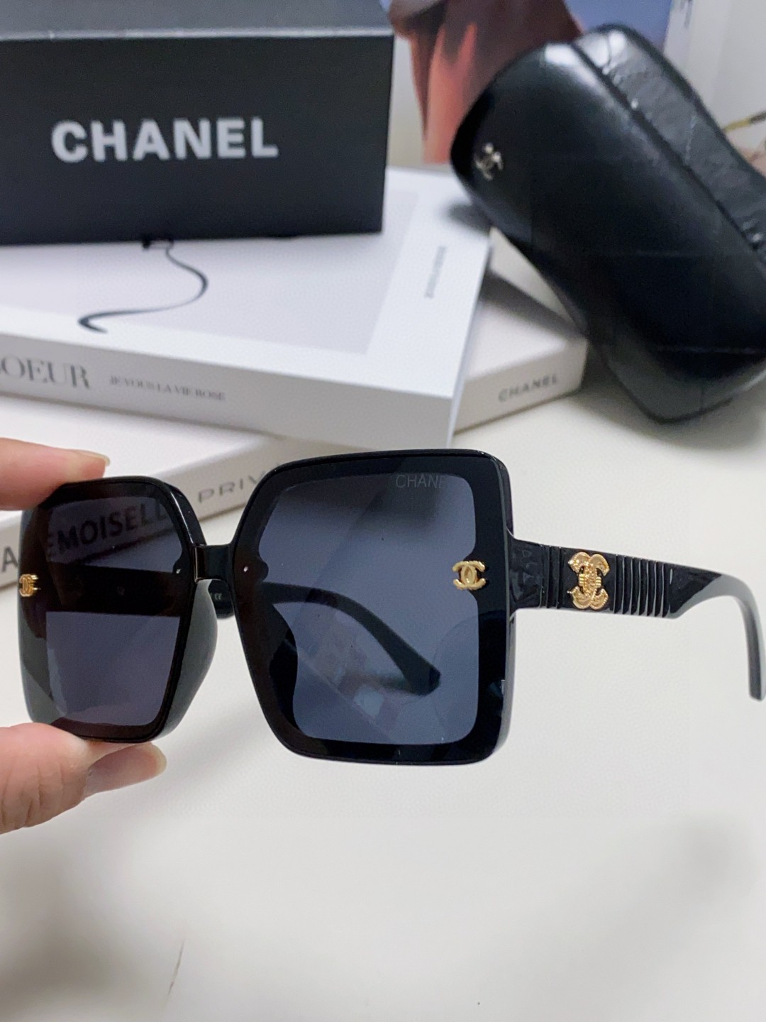 【Chanel】2025 Polarized Sunglasses丨UV Protection丨Korean Fashion Trend - Image 3