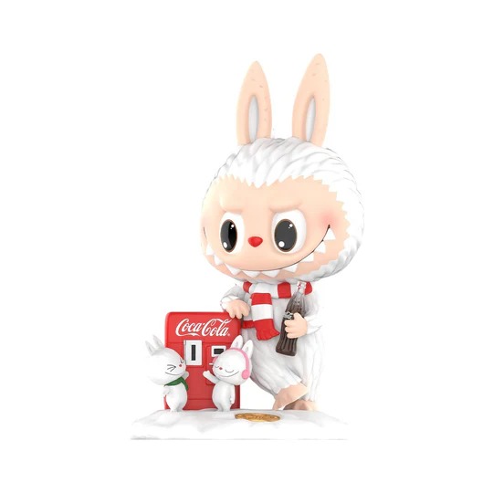 Pop Mart x Coca-Cola The Monsters Labubu Figure 'Little Snowman'