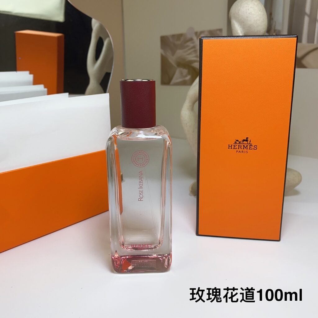 Hermès Rose Ikebana Eau de Toilette – Refreshing Rose & Citrus | Modern Floral Elegance