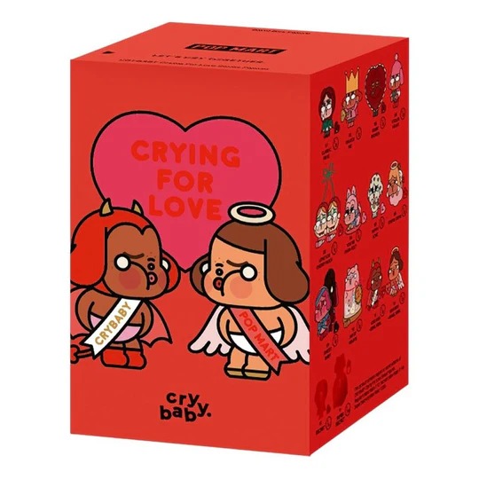 Pop Mart CryBaby Crying For Love Figures Sealed Case (1 Blind Box)