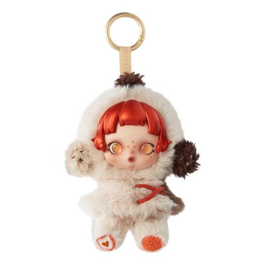 Pop Mart Skullpanda Winter Symphony Pendant 'Ode to Cocoa'