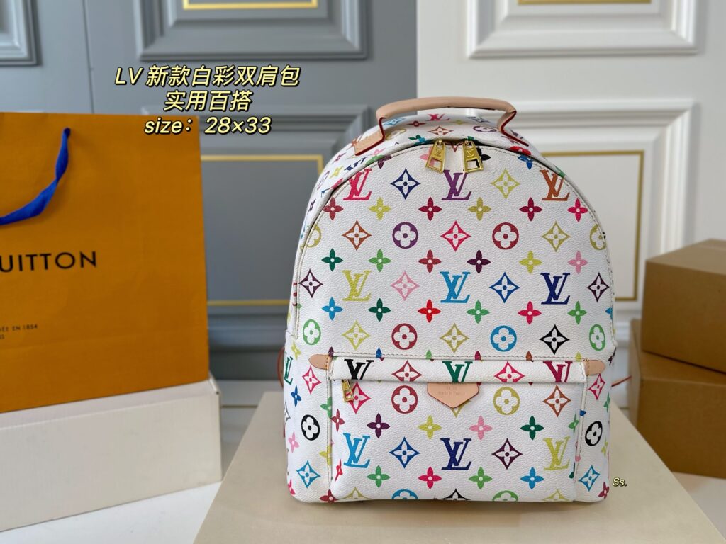 Louis Vuitton New Season White Backpack