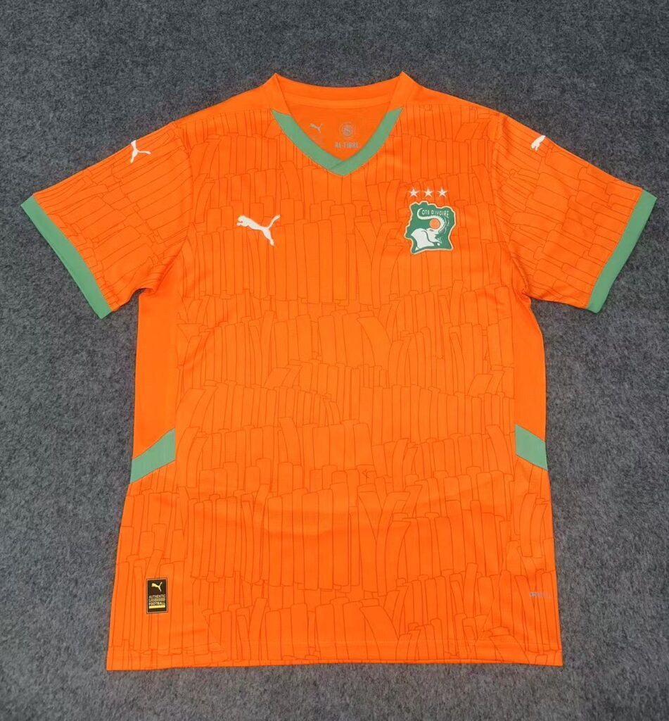 Côte d'Ivoire 25-26 Home Jersey - Selected Football Shirt (Player Version, Moisture-Wicking Fabric, S-2XL)