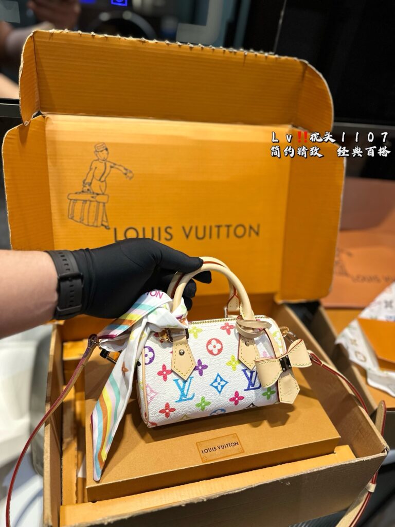 LV Nano Speedy 16 Murakami Pillow Bag