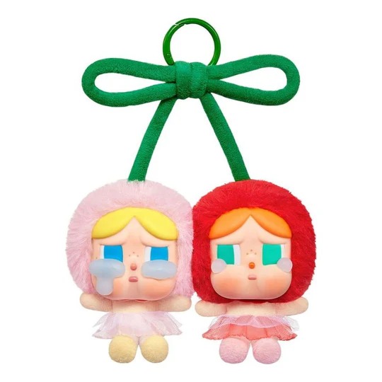 Pop Mart CryBaby Crying For Love Love You Cherry Much Hanging Card