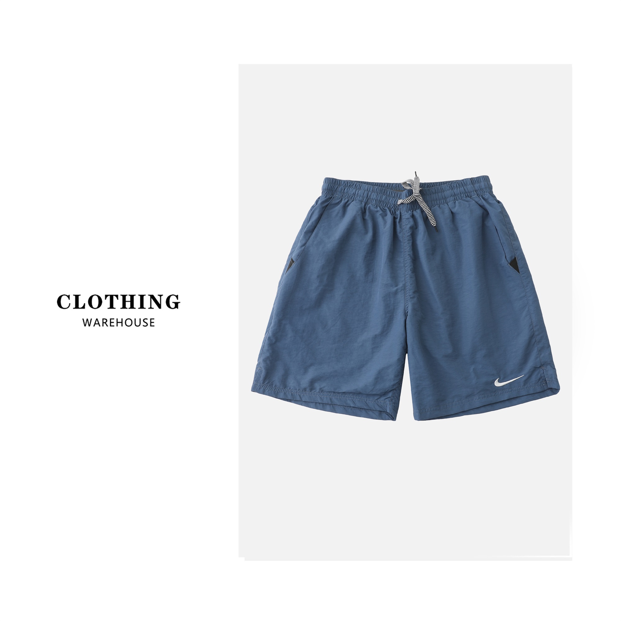 Nike-Inspired Quick-Dry Beach Shorts - 7 Vibrant Colors (M-XXL) - Image 5