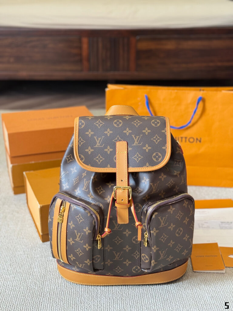 Louis Vuitton Trio Chain Backpack & Petite Malle Set