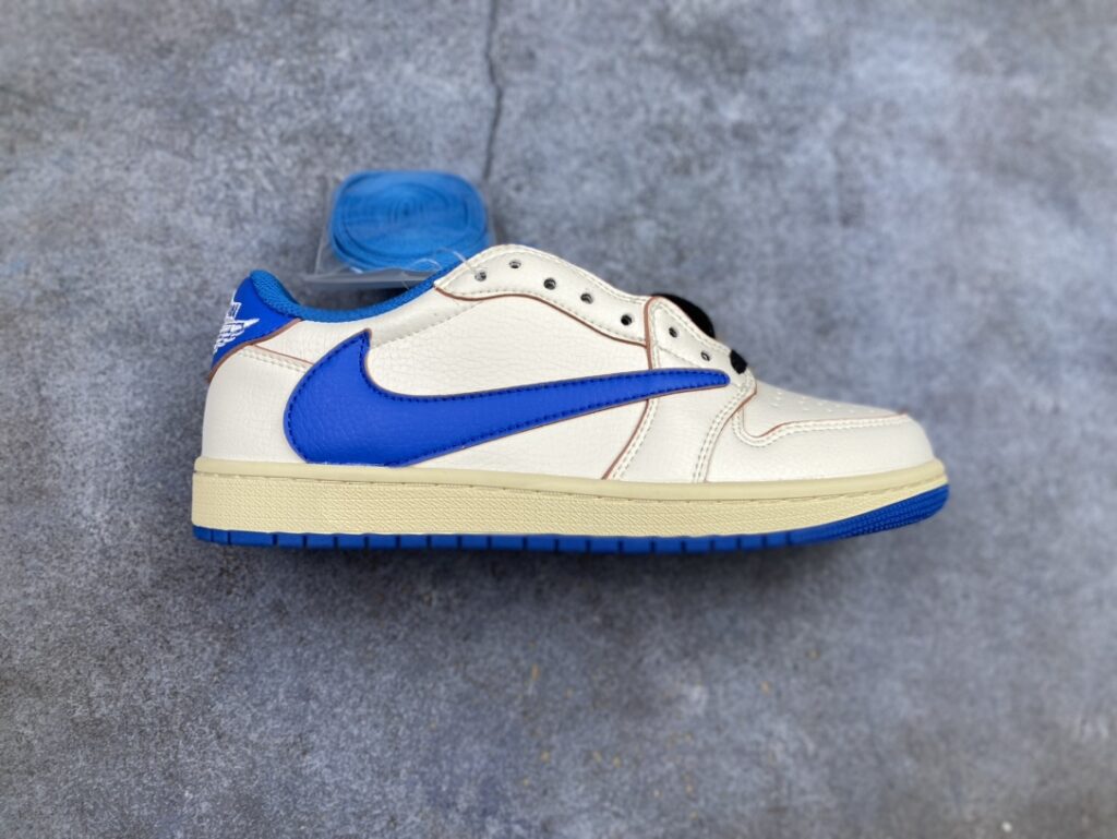 Travis Scott x AJ1 Low x The North Face | Genuine Leather | 3D Wings | DM7866 102XK | Sizes 36-45