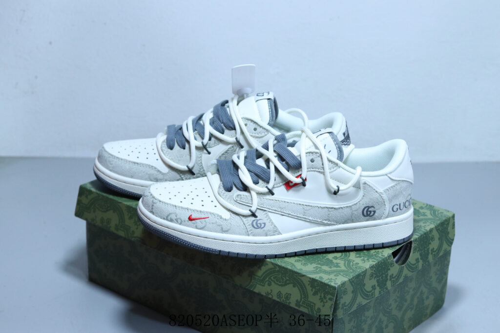 Air Jordan 1 Low "Reverse Swoosh Strap" Special Edition - 1:1 Premium Replica | US 4.5-11