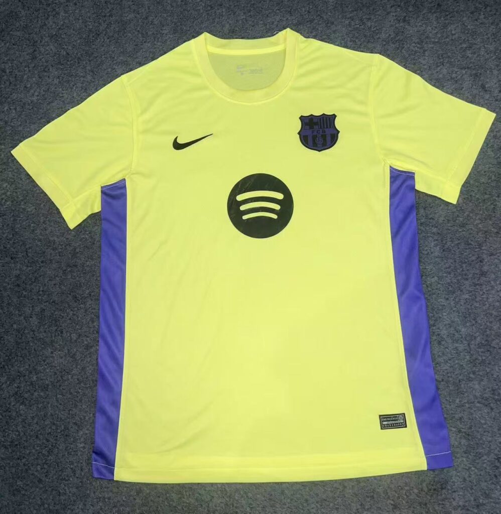 FC Barcelona 25-26 Away Jersey - Premium Replica Football Shirt (Player Version Style, S-2XL)