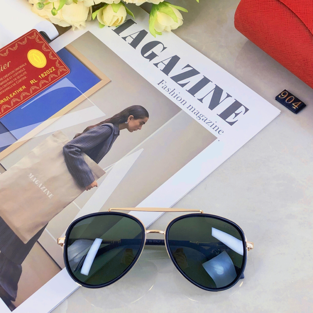 【Cartier】Men's Sunglasses丨Polarized Lenses丨Metal Frame丨High-End Replica - Image 7