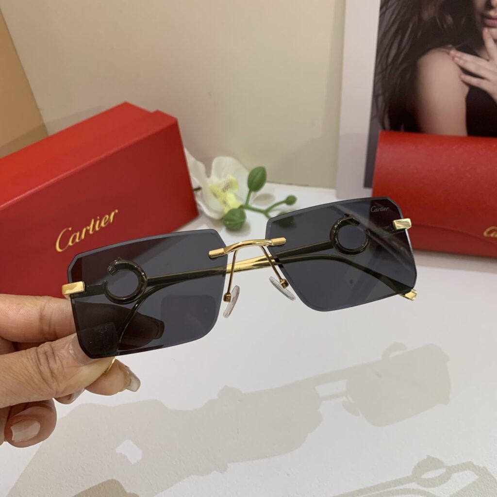 【Cartier】2025 Metal Fashion Sunglasses丨Outdoor & Driving丨Luxury Shades
