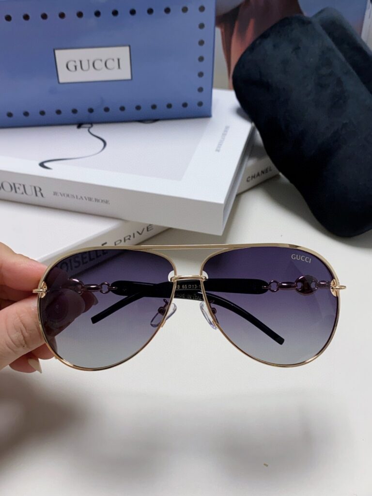 【GUCCI】2025 Retro Sunglasses丨Women's Polarized丨European Fashion Trend