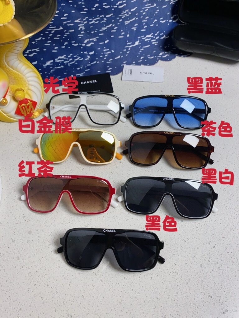 【Chanel】2025 Ski Goggles丨Panda Colorway丨Oversized Windproof Sunglasses
