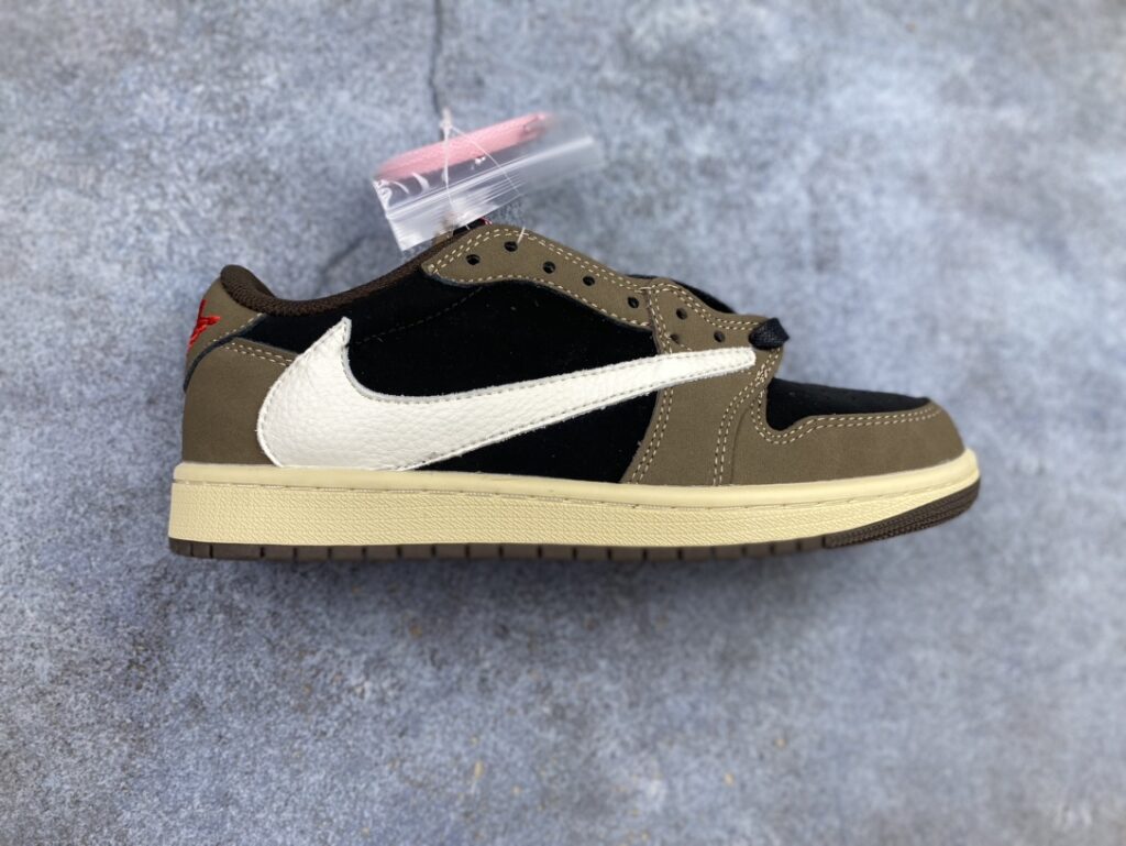 Travis Scott x AJ1 Low x The North Face | Genuine Leather | 3D Wings | Style DM7866-102 | Sizes 36-45