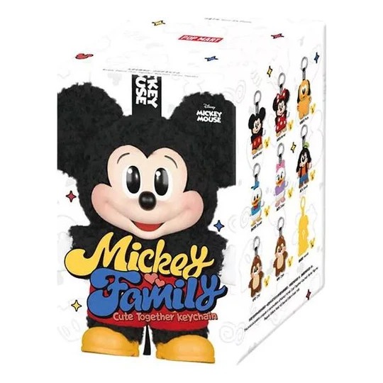Pop Mart Disney Mickey Family Together Keychain Sealed Case (1 Blind Box)