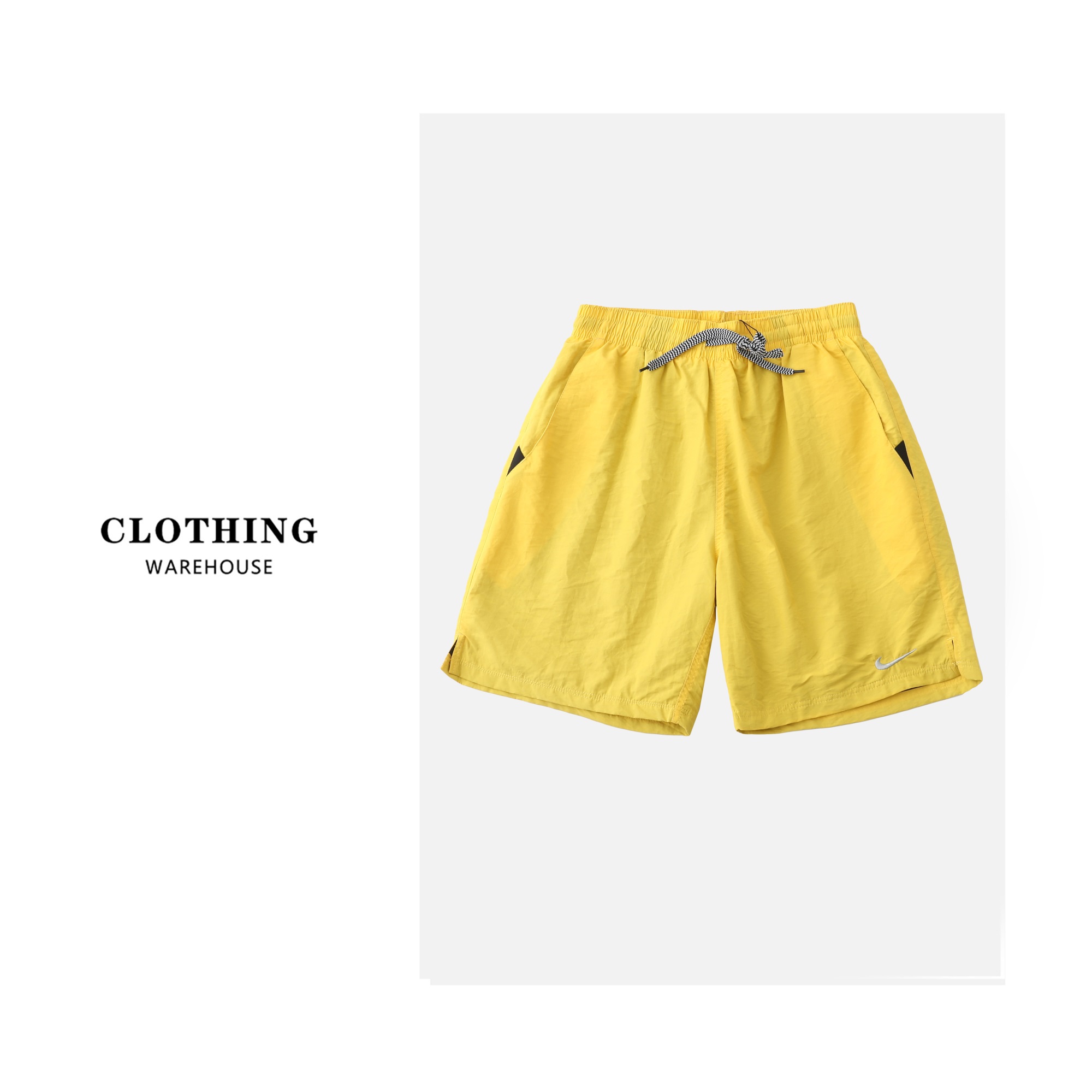 Nike-Inspired Quick-Dry Beach Shorts - 7 Vibrant Colors (M-XXL) - Image 8
