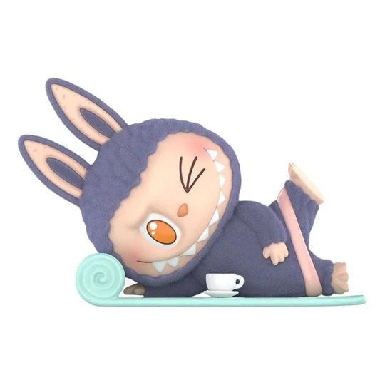 Pop Mart The Monsters Labubu Lazy Yoga 'Americano'