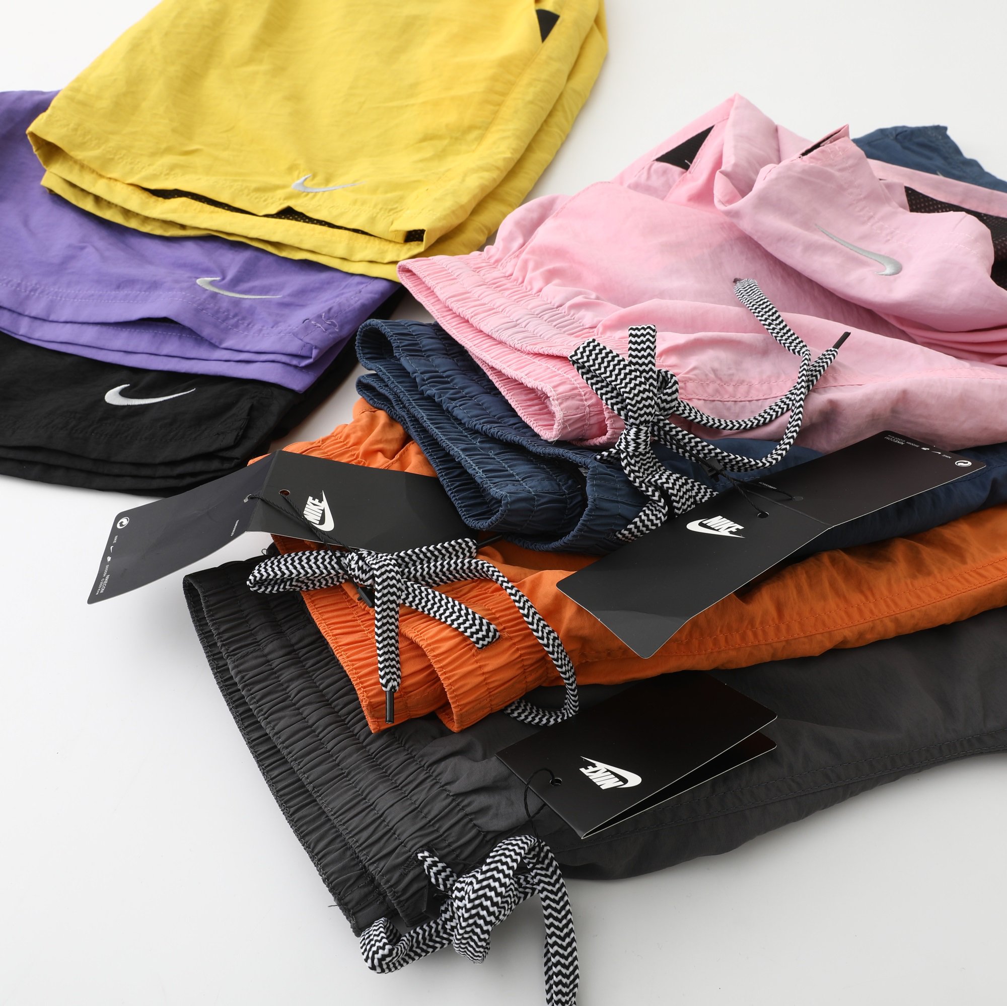 Nike-Inspired Quick-Dry Beach Shorts - 7 Vibrant Colors (M-XXL) - Image 11