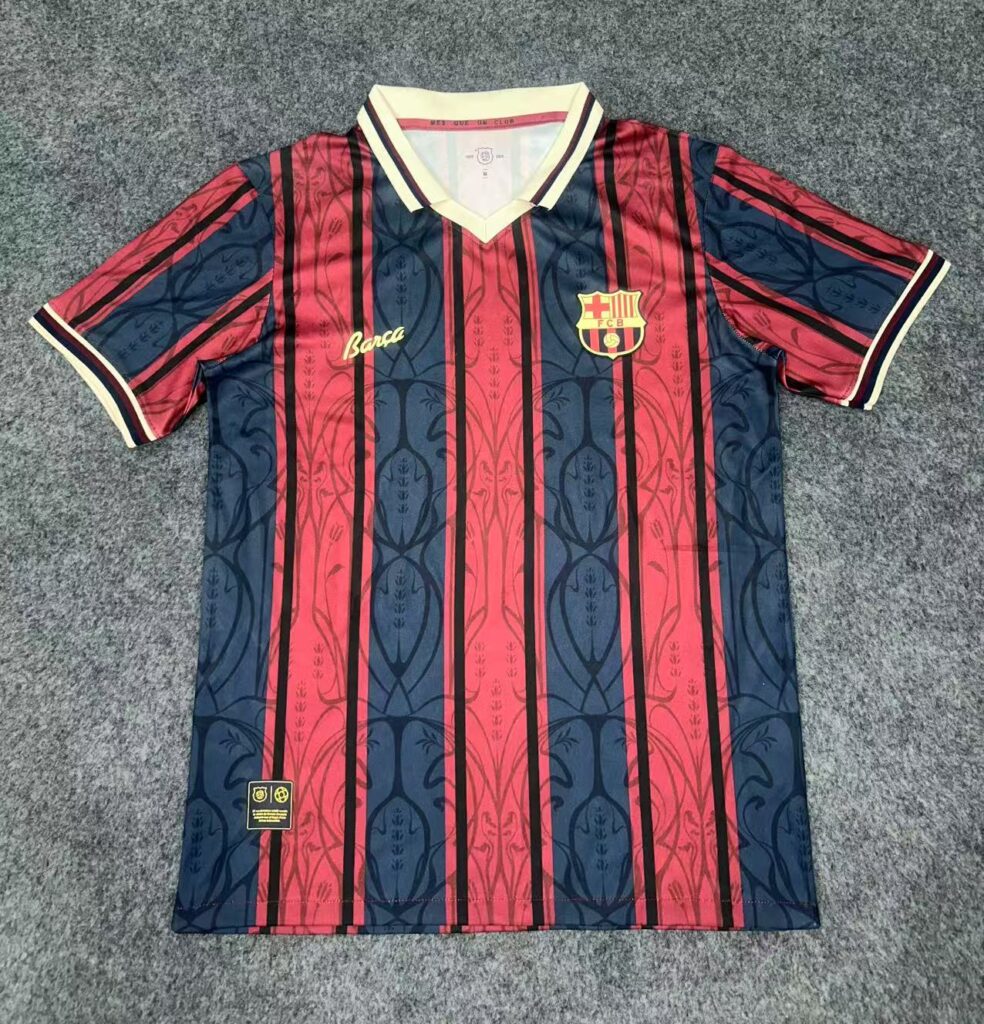FC Barcelona 125th Anniversary Jersey - Limited Edition Commemorative Shirt (Selected Design, Premium Quality, S-2XL)